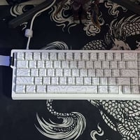 كيبوردattack shark X68HE قطعة نظيفة جداً استخدام شهر  كامل ملحقاته  ال...