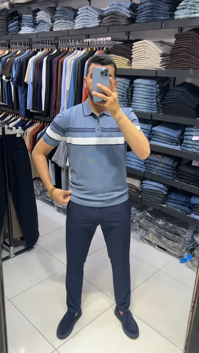 تيشيرت ماركه خامه تريكو قطن ١٠٠٪؜ خامه درجه اوله متوفر ب5 الون فقط ✅🔥
قياسات  S M L XL XXL قياس المعروض L
بنطرون ماركه قياسات 30 إلى 40
المنشئ تركي 🇹🇷 
توصيل بغداد 5 الف  توصيل محافظات 5 الف
العنوان بغداد مول زيونه طابق الاول 
التواصل دايركت او واتساب ***********
