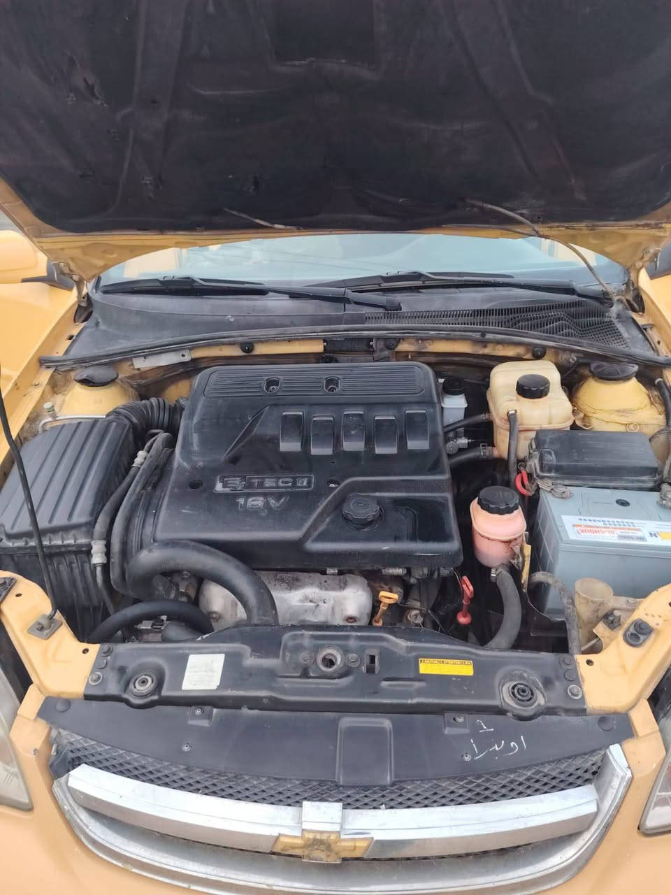 اوبترا 2010.
حداديه نضيفه

كير جديد..

ادامه كامله لمنضومه البانزين..

 داينمو جديد

باتري جديد صارله ١٥ يوم

سلف جديد

قاعده فيوزات جديد

بطيخه صلانصه جديد 

السياره مرتبه. بدون  ولا قطعه صبغ..

بيها ضربه بسيطه بالجاملغ الامامي والبونيد بدون داخل..

السعر ٦٣ وبيها مجال 

رقمها ديالى.. شرط التحويل
***********
