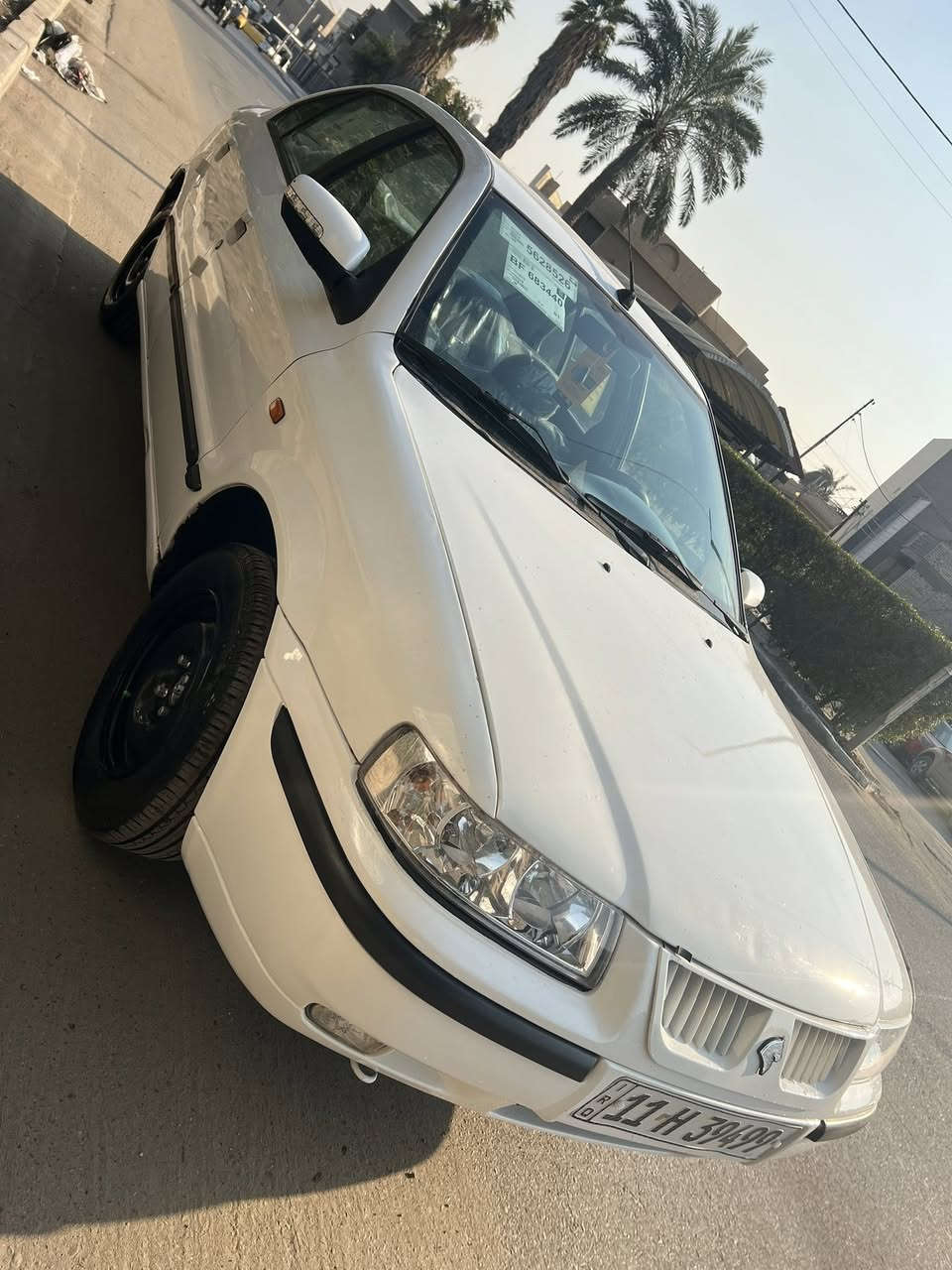 سلام عليكم
سمند2010
سياره بيها بنيد مبدل و صبغ هلالات فقط لباقي كفاله تخم تاير  جديد تبريد كير مكينه باتري جديد تخم تيرات جدد 
داخلها لوك
شاشه وكامره مشدوده
لايت عالي زنون اصلي
اكو فيدو لسياره بلمنشور 
سياره مشروع وطني رقم بغداد نكليزي
السعر 41وبيها مجال
التصال ***********
مكاني بغداد جديده شارع المسبح
