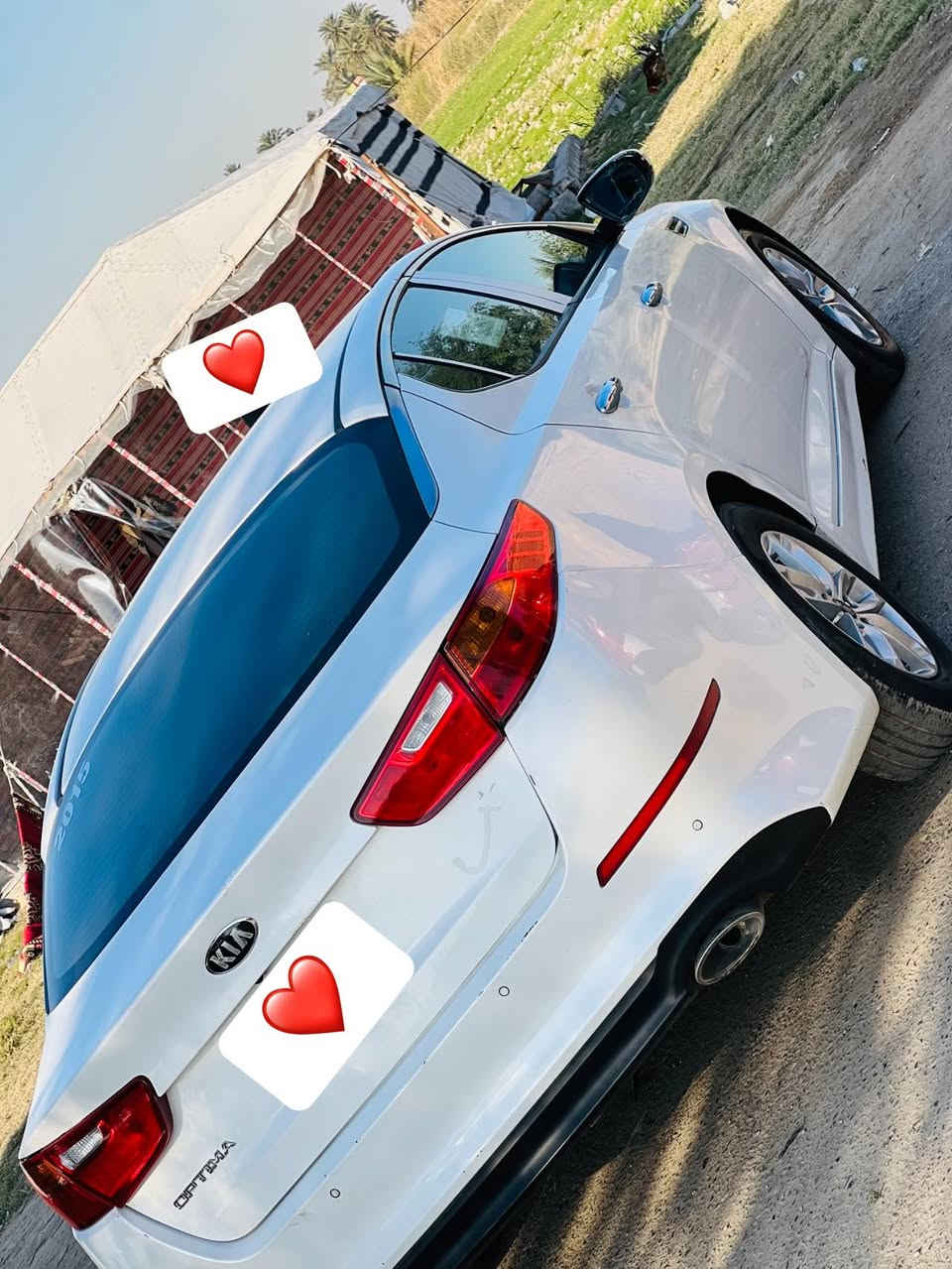 السلام عليكم اوبتيمة موديل 2015 خليجي  مكفولة كفالة عامة من ضرب العابر وتبديل بيهة بارد بصيط والباقي كفالة رقم مثنئ بسمي مداور ثاني يوم موصفات حساسات كامرة اشاير بل المري 
السعر 155بيهة مجال التفاصيل ***********
