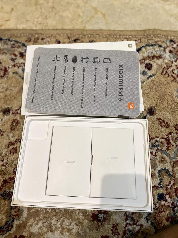 شاومي باد 6 للبيع او مراوس ايباد 11 وانطي فرق سعرة 350

***********
