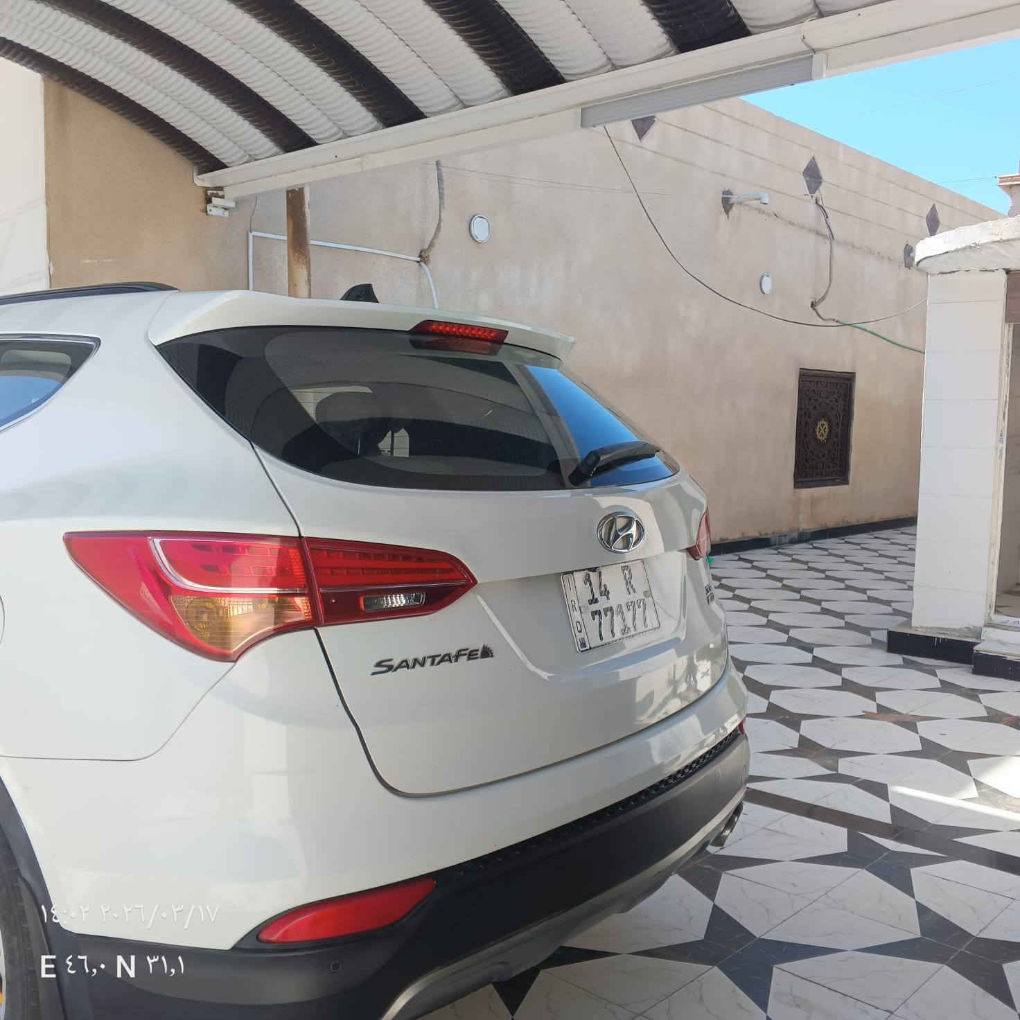 سنتافي  2014 وارد خليجي 
6 سلندر  مكفوله من الصيغ والضربه بيه تكحيل بسيط 
سبعه راكب 
 فول تبريد 
باقي تفاصيل كل تمام 
رقم مميز إنكليزي سنويه 2027
العنوان بصره الدير ناحيه نشوه
سعر 172 وبيه مجال بسيط
***********
