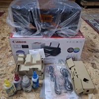 طابعة كانون 🖨  جديدة ما مفتوح بيه برغي اطيك بيه ضمان بعدهي بحبر شركة ح...