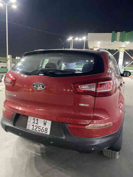 السلام عليكم 
للبيع كيا سبورتج خليجي 
موديل 11شكل 2015
كير ومحرك مكفول بدون فتح 
كفاله عامه فقط بارد بيها مكانين 
مكاني بغداد 
السعر 135
***********
اتصال او واتساب
