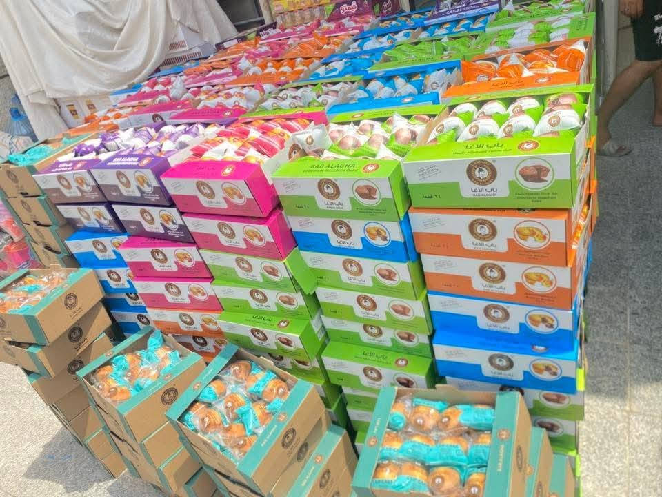 عل بركة الله توفر كيك باب الاغا لطلب عل رقم *********** السعر 5000
توصيل مناطق الشعب حي اور  البنوك ام الكبر حي البساتين فقط
