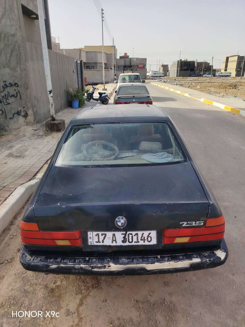 Bmw 735 موديل 1989
محرك 3.5 سيارة بسمي  سنوية ل2030
عوزها ترتيب مال تعمير
ب30 وبيها مجال
***********/ وتساب
***********/اتصال
مكاني السماوة المركز
