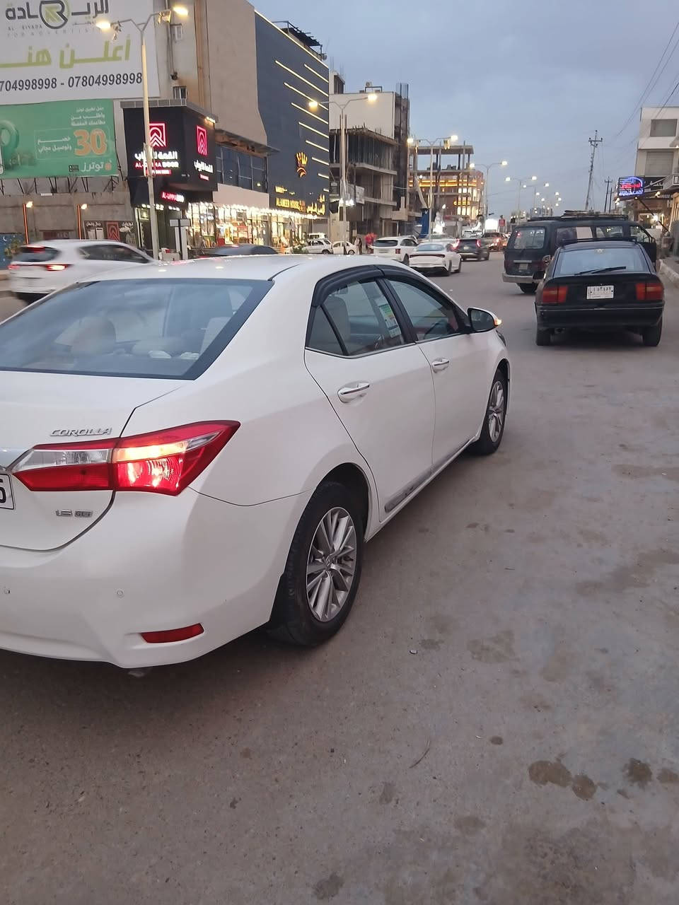 كورلا ٢٠١٥  خليجي
محرك ١٦٠٠
بصمة مري شفط 
رقم سليمانية 
بيه ٤ قطع صبغ 
السونار داخل الصور 
السعر ١١٦
***********
