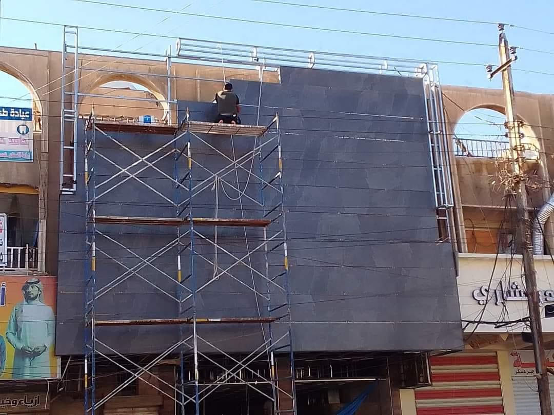 مستعدون ازالة كابون من واجهات البنايات ومجمعات الطبيه وباسعار تنافسية استبدالها بمواد غير قابله للاحتراق ومقبوله من دفاع المدني
***********
***********
