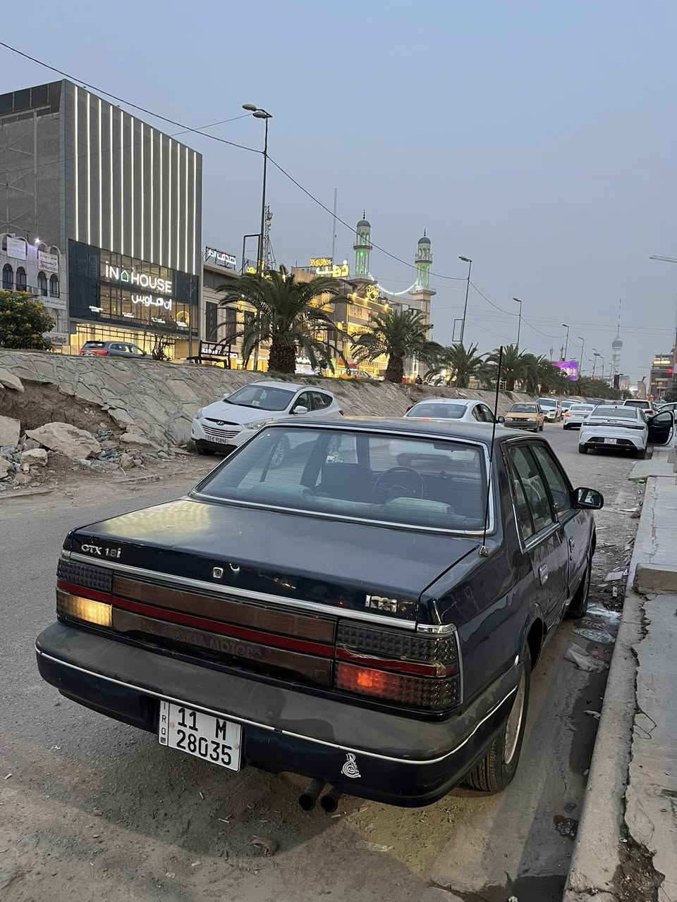 السلام عليكم
للبيع كيا كونكورد
موديل 1993
رقم بغداد دولي باسمي
السياره بلاديه
كير أوتوماتيك
مكينتها زينه ومابيها تبخير
السياره جاهزه وكامله
مكاني بغداد زيونه
السعر 27
هاتف ***********
