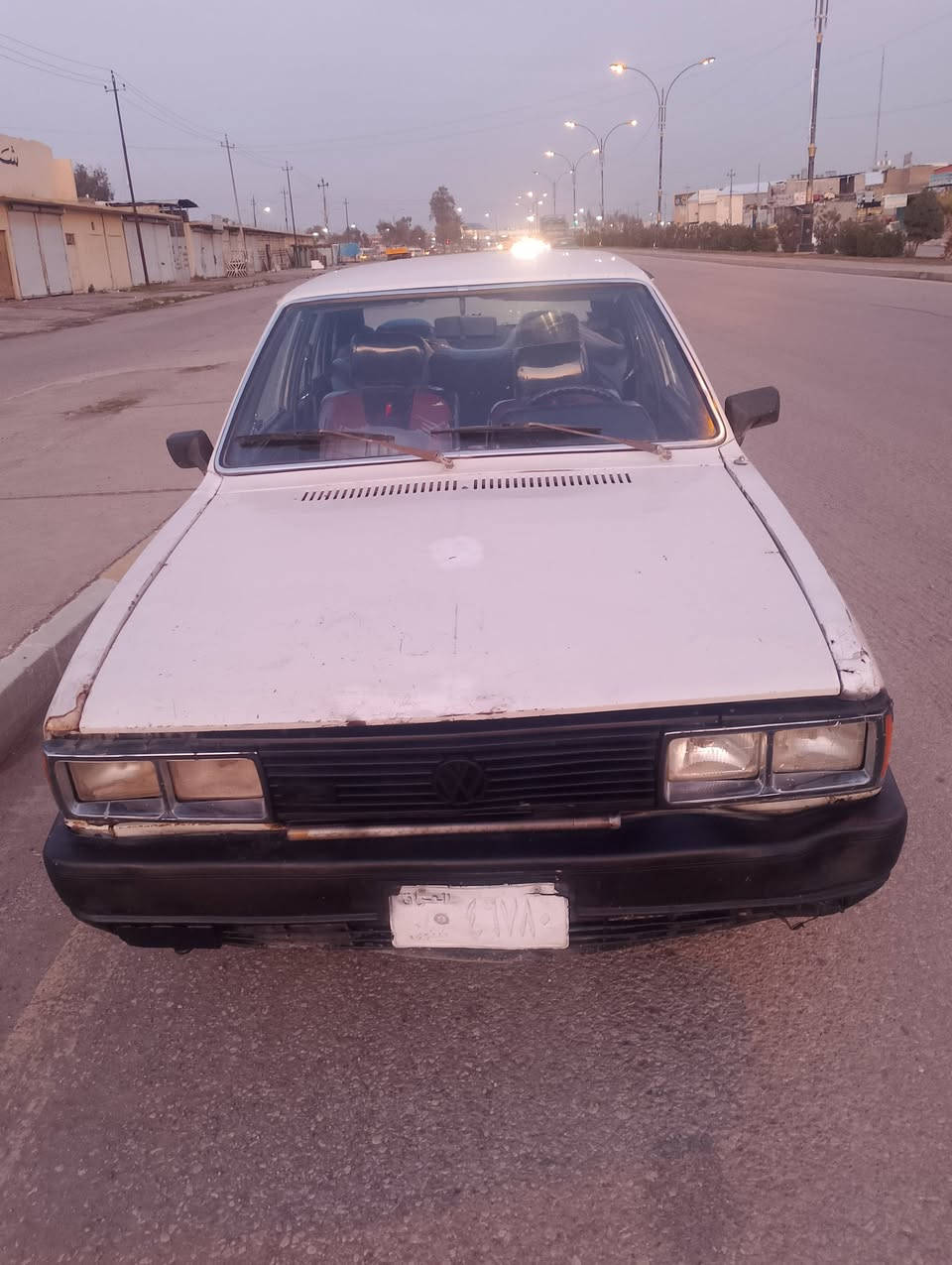 سلام عليكم
برازيلي مديل 86 بدون صبغ طخم تاير جديد طخمها حيل نضيف كابون بانزين ماستر شرط التحويل)(محرك كصه كير خمس نمر ويرمنيتها شغاله)(***********)(***********)السعر طالب عليها 20  وبيها مجال رقم نينوى
