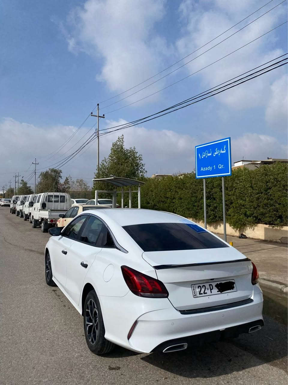 Mg GT 2025 
سەیارەکەمان گێر عادیە  
٢٥ هەزار کیلۆمەتر رۆیشتووە
بێ سبوخ بێ تحدیلە 
گێر و مەکینە و تەبریت بەشەرت 
٣ وەرەقە غرامه ى لەسەرە 
بۆ زانیاری زیاتر پەیوەندی بکە بە ژمارە 
0751 445 9887
WhatsApp + viber أربيل, العراق
