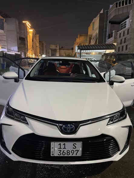 السلام عليكم 
كورلا هايبرد ٢٠٢٢ جيل الاول علامه تيوتا الزركه
 ماشيه 45 السياره السعر ١٣٩ وبيها مجال 
***********
