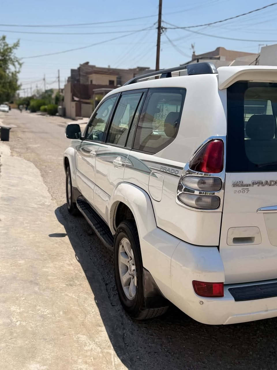 تویتا پرادۆ 2007 

دبڵ اکسل 
داخل فورمیکا 

بدون صرر 
بس شویە تکحیل 

محرک ما مفتوح 
بی خیت بخار 
سعر 147بی مجال 
رقم موبایل ***********
