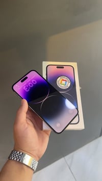 ايفون 14بروماكس ذ١٢٨ بطارية٨٦ الجهاز ماستر مكفول نضافه ١٠٠ ضمان عندك م...