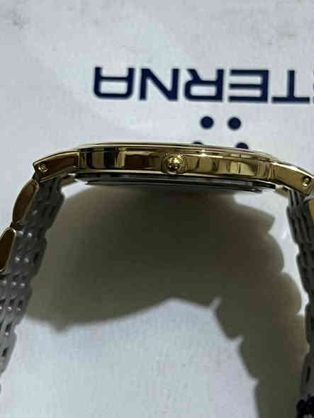 ⬛️ETERNA
⬛️ساعه سويسري 
⬛️طلاء ذهب وستيل
⬛️القطر 34
⬛️كوارتز 
⬛️لوك شمع غير مستخدم
⬛️مع كافة المرفقات
⬛️للتواصل الاتصال على الرقم ***********
⬛️يوجد توصيل كافة المحافظات
