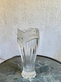 فازة كريستال • بوهيمي تشيكي • ٢٥سم×١٠سم