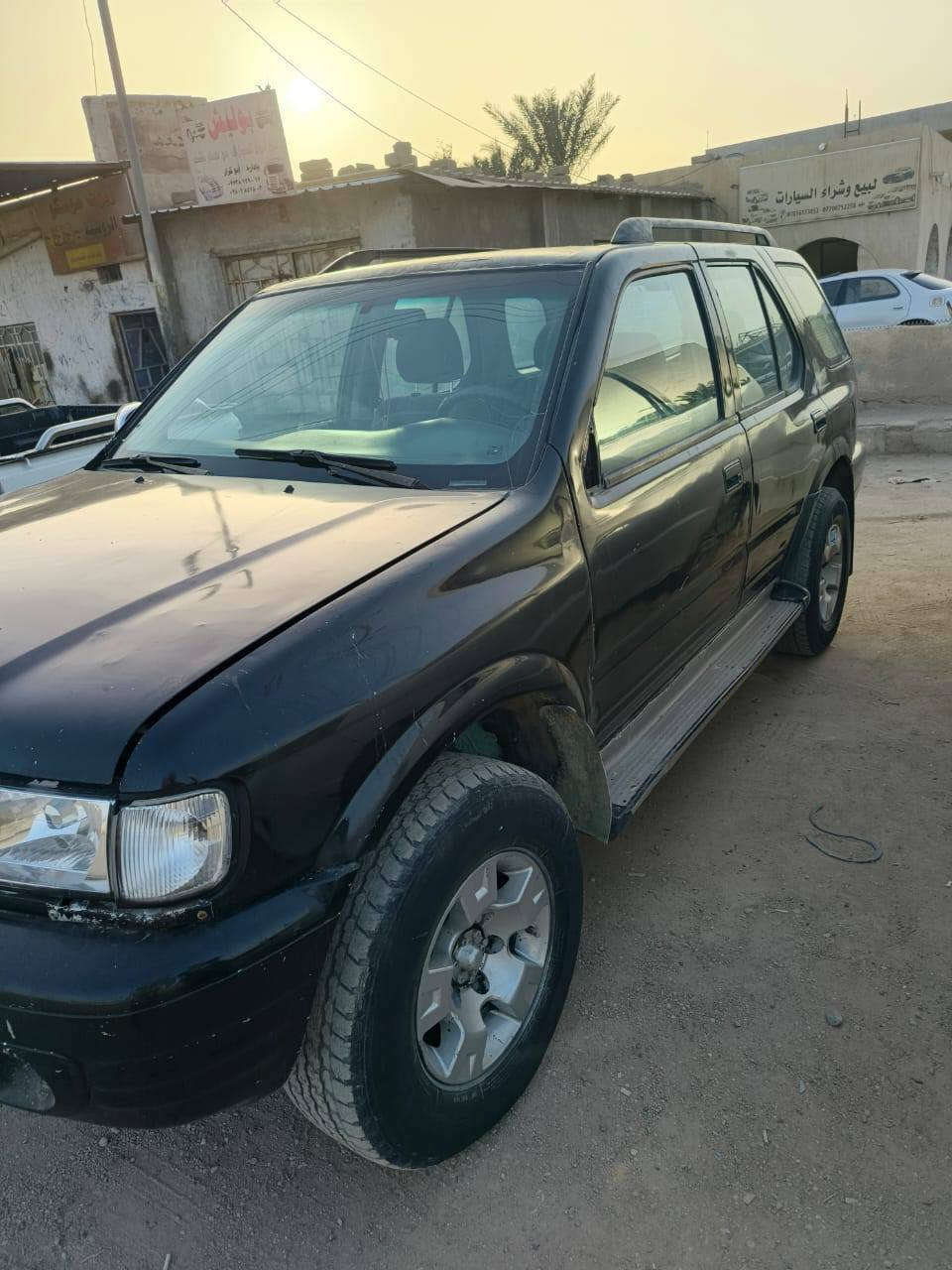 السلام عليكم 
اسوزو مديل 2000 سنويه منتهيه مصبوغه جماليه بدون ضربه محرك vvt التبريد عوزه بس كمبريسر منضومه كامله كهربائيات شغاله السعر 45 وبي مجال المكان البصره القرنه رقم الهاتف ***********
