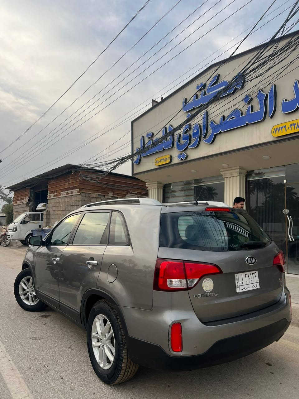 السلام عليكم
سورنتو 2014 أمريكي 
محرك 2400 gdi
لون فيلي
رقم كربلاء باسمي
تحويل ثاني يوم 
خمسه راكب
تحكمات ستيرن
اشاير بالمري
مانع انزلاق
AWD
نضام eco
تدفئة كشنات 
تبريد قطعتين
كشنات مخمل
كامرة خلفية
شاشة لمس صغيرة 
 بدون حادث داخلة كلين
وبلعراق طخات مبينة بصور
السعر138 وبيهة مجال
مكاني كربلاء الحسينية
***********
ماشية 91 الف ميل
