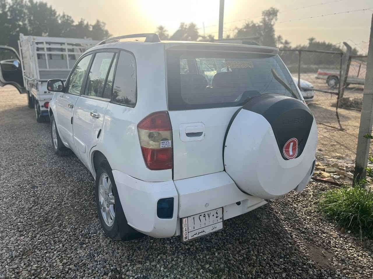 السلام عليكم تيكو موديل 2012 كفاله عامه من الضربه ولصبغ ولتبديل بيه بس خياسات ومسويهن سياره جاهزه من كلشي تبريد حداديه تخم تاير شاشا كربايات جديد سنويه ال2028 
مكاني الدوانيه قضاء عفك
السعر 45 وبيه مجال 
التصال ***********
