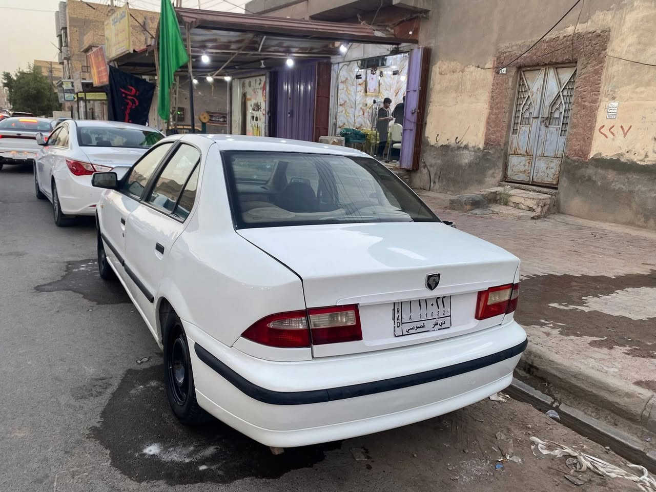 السلام عليكم سمند موديل ٢٠١٢
مكينه كير حداديه تخم تاير جاهزه مصبوغه عام جماليه السعر ب٣٠ وبيها مجال للشراي للاستفسار ***********
