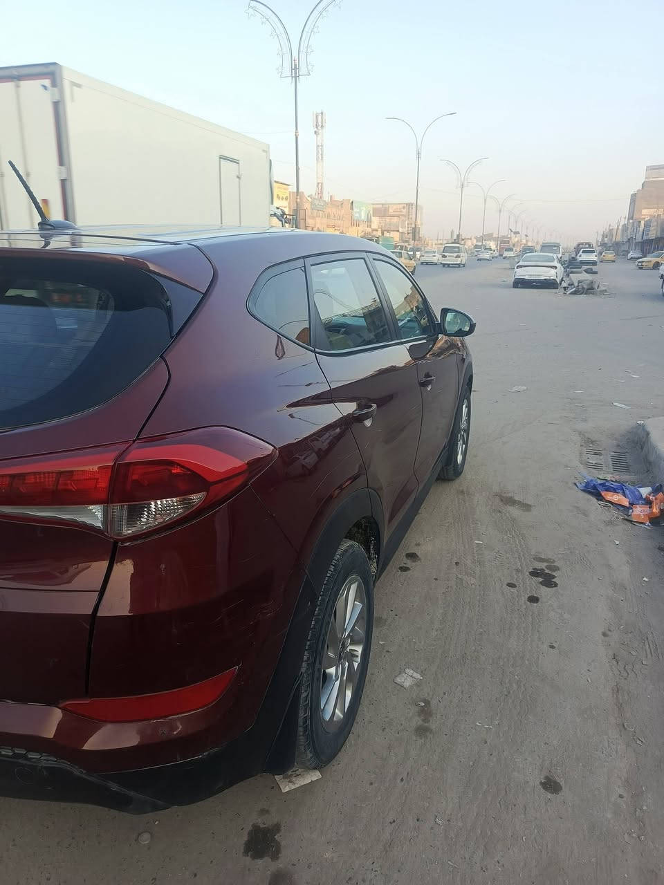 توسان موديل 2017امركي حدث جاملغ وبنيد وباقي مكفول وسيارة بسمي جاهزة من كل شيء سعر147رقم هاتف ***********

