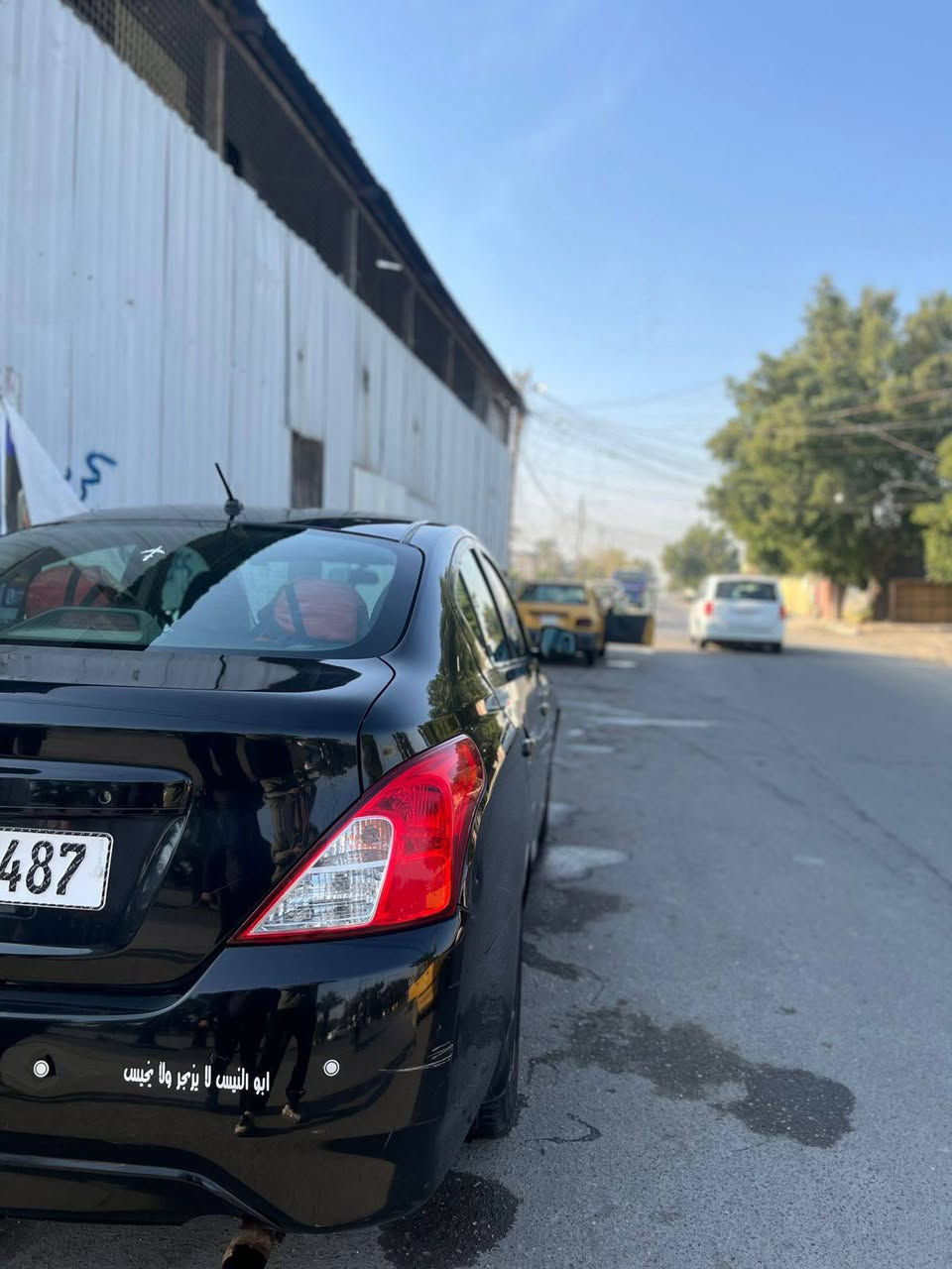 سلام عليكم نيسان فيرسا موديل2018وارد حادثه مرفق بلصور جاهزه مابيه اي نقص بسمي سعرها ٨٥ مكاني بغداد البنوك ‏‪***********‬‏ويوجد واتساب
