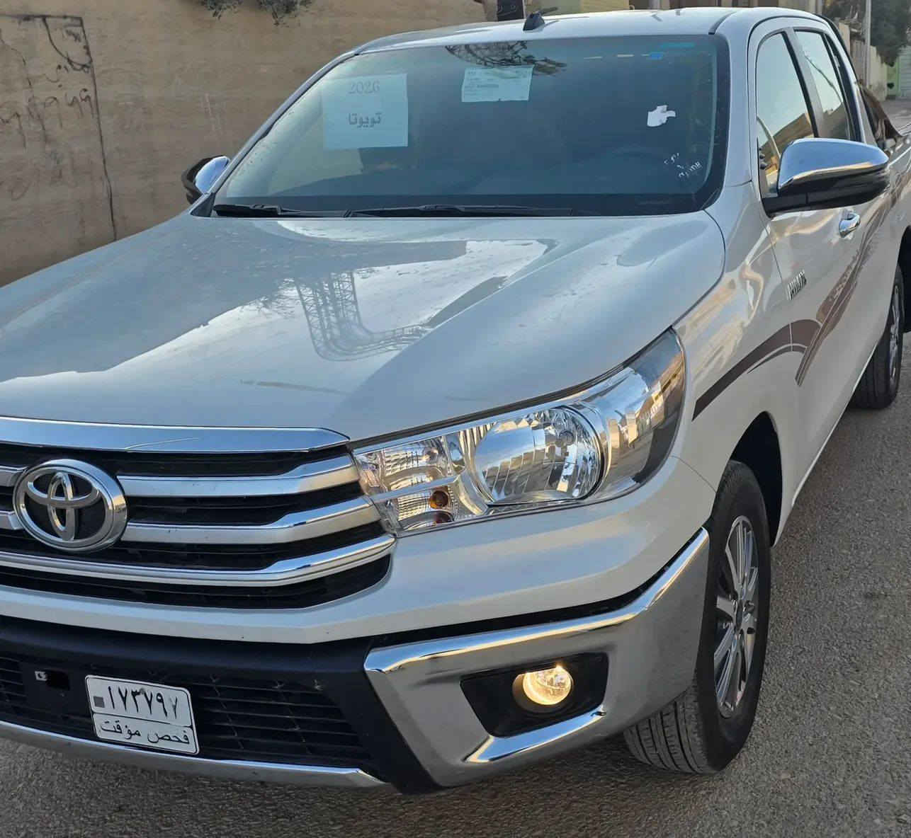 السلام عليكم رمضان كريم
تيوتا بيكم سعودي عبد اللطيف ناصي موديل 2026
سياره زيرو  بدون لوحات كير عادي 
سعر سياره ٣٣٥ $
مكان سياره فلوجه 
رقم الهاتف 
***********
