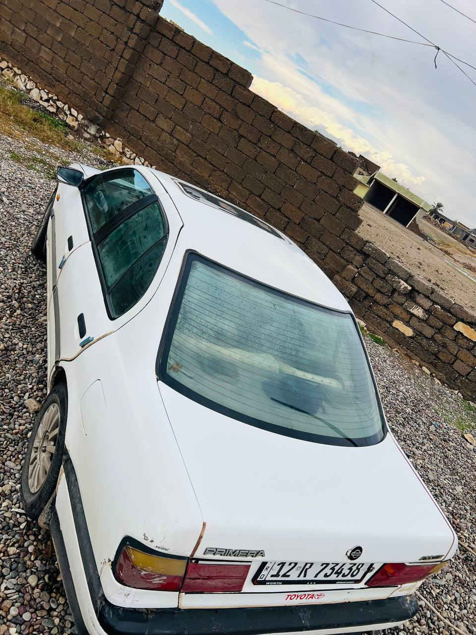 السلام عليكم سياره نيسان رقم مسطره سنويه صار 10ايام   من صدرت تريد تحويل تريد وكاله گير ومحرك شرطة طخم تاير جديد تدفئه تبريد شغال الشراي يتصل 33وبيها مجال بسيط***********
