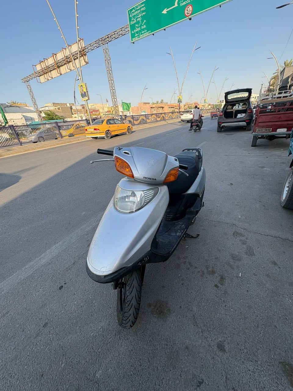 سلام عليكم دراجة سبيسي للبيع مكفولة كفرات ومكينة للاستفسار التواصل
***********
