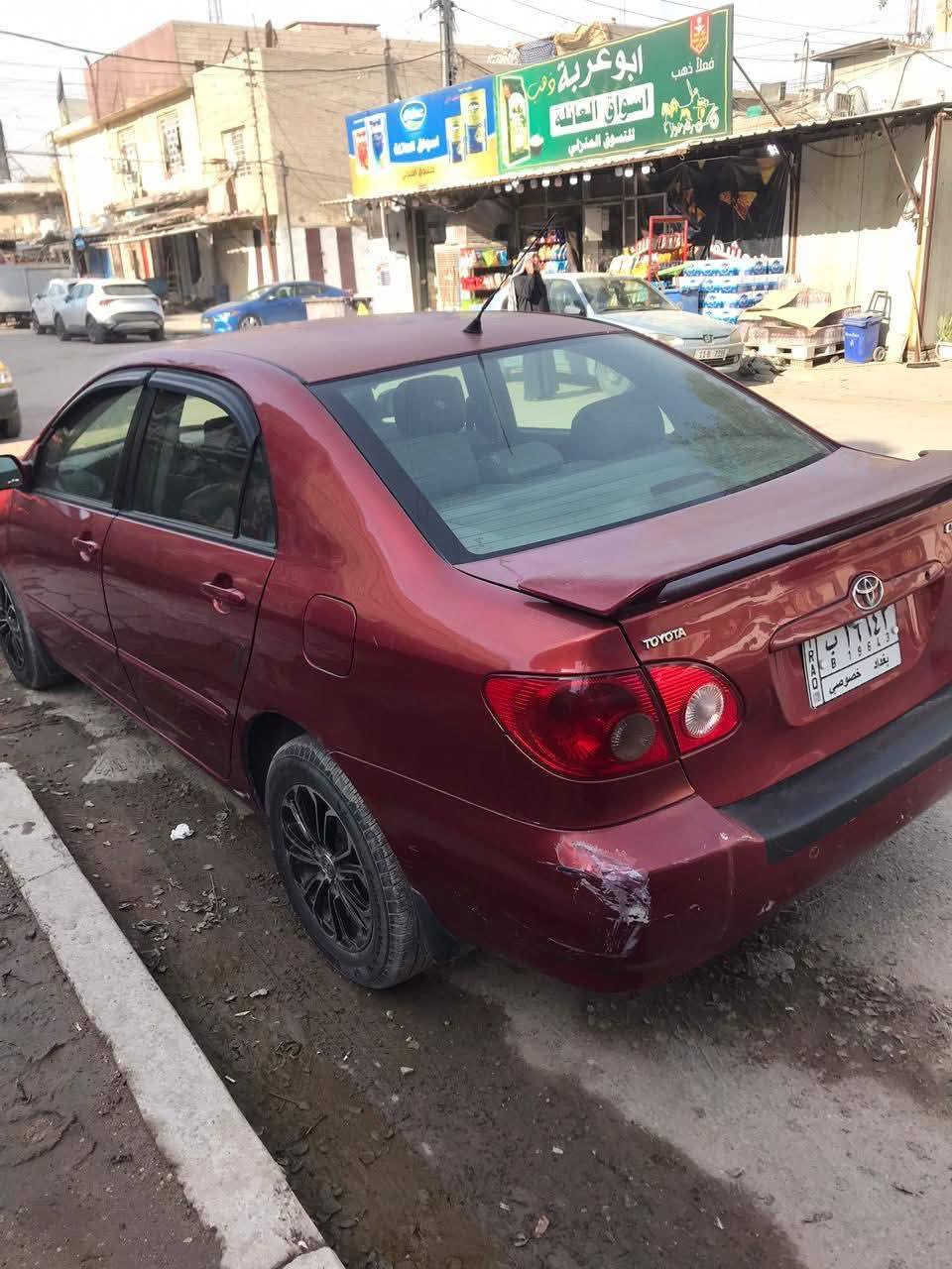 كورلا نحله 2008بدون حادث قطعتين صبغ ***********
