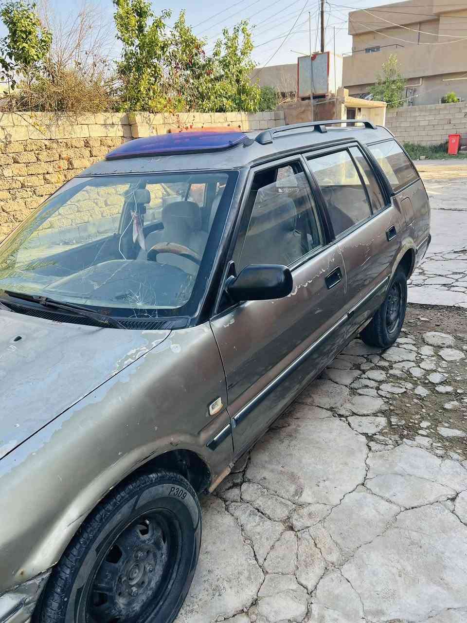 السلام عليكم سياره كورلا ستيشن للبيع موديل 91 سياره جاهزه نضيفه سياره سنويه صاقطه وراعيها الشرعي بل بيجي رقمها بغداد ألماني كير محرك شرط ودفع رباعي السعر  33  الكشر شوف العين  ويرهم مراوس بملكه أفانتي كص  *********** مكاني تكريت العلم
