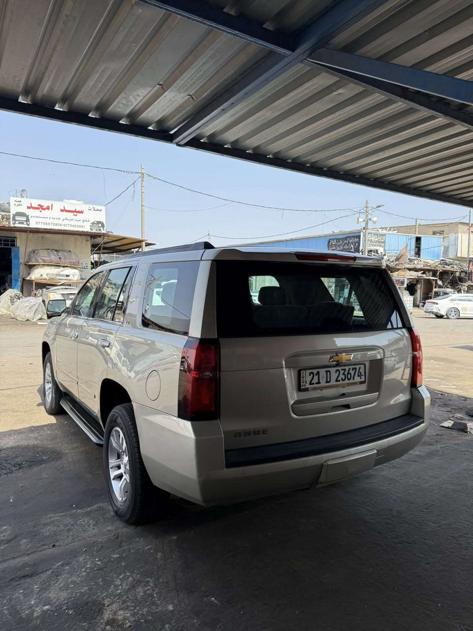 سلام عليكم تاهو بتره 2015 خليجي سياره كفاله رقم سليمانيه اتصل على رقم وتدلل ***********/***********
