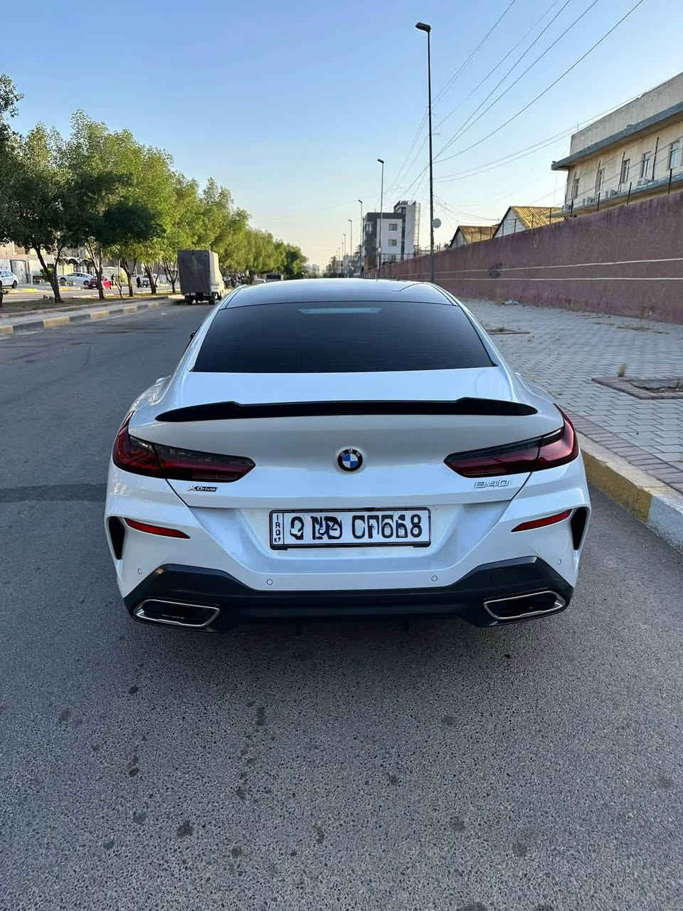 السلام عليكم
السلام عليكم 
Bmw 840i 2022 وارد الماني 
كت ام بور
لون ابيض صدفي  
رادار امامي تفاعلي
لايتات ليزر متحرك (مواصفات خاصه)
ابواب شفط
كامرات 360
رادار امامي + جانبي + خلفي
مقاعد تدفئه + ستيرن 
داخل لون اسود
اناره داخليه متغيره 
تاير خلفي متحرك (طلب خاص)
كزوز M اوردر 
دسكات M لون ازرق اوردر
احزمة السيارة اكتف 
السيارة بصمتين عادية + شاشة 
‎كير كرستال 
‎سستم صوت هارمن كاردن محيطي
‎تبريد 4 مناخات 
‎درايفنك اسست 
‎بارك اسست 
‎بروجكتر عرض معلومات 
‎جستر كونترول نظام الايماءات 

وايرلس كار بلي + اندرويد اوتو
دخول ذكي 
شاحن لا سلكي
محرك 6 سلندر b58 اكس درايف 
رقم اربيل ماشيه 60 الف كيلو
بدون حادث فقط pdr صغير 
باج تضليل فعال مدة سنة
السيارة باسمي تحويل ثاني يوم
السعر 55000 و بيها مجال
***********
