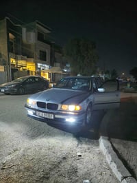 BMW 740 رقم بغداد  مكان السياره العامريه  السياره وفول مواصفات  سلايد ...