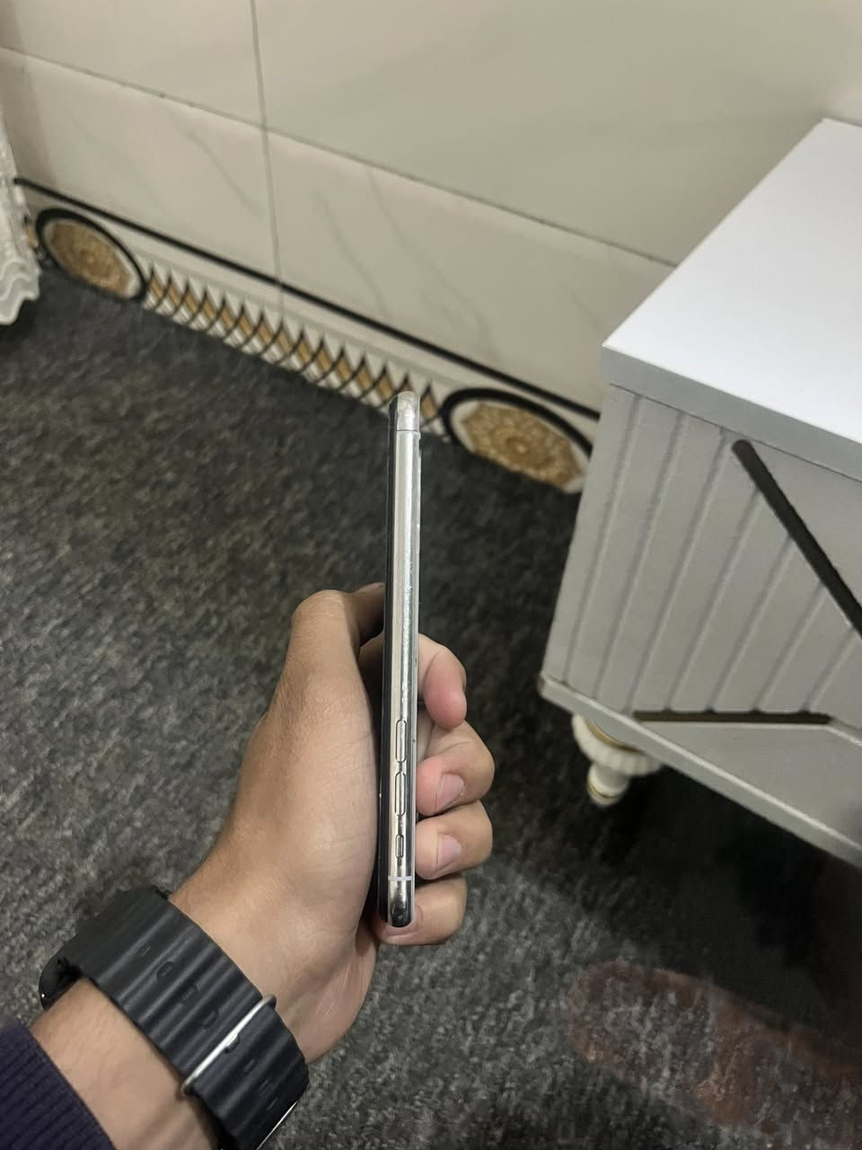 اسلام عليكم ايفون اكس عادي 📱ذاكرة 64 ضهرة مكسور لون ابيض امبدل شاشة اصلية وبطارية اصلية  100  للمراوس فقط ✔️


**إذا كنت صاحب هذا الإعلان وتريد حذفه لأي سبب، رجاءا أرسل رسالة إلى الدعم الفني**