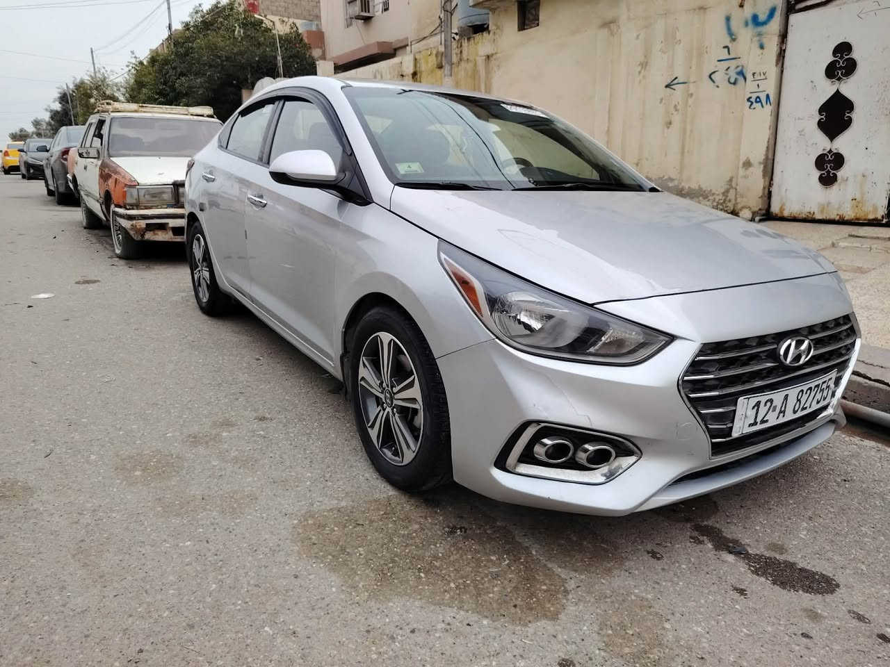 اكسنت 2018
ضرر باب وجاملغ الخلفي
صبغ ربع باب النفر
نص فول
محرك جي دي اي
كير اي تي
محرك گير شرط مامفتوح 
سنوية جديدة كابون بيها 
السعر 119 وبيها مجال
صور سونار كلشي واضح موشراي أتعبني
***********
