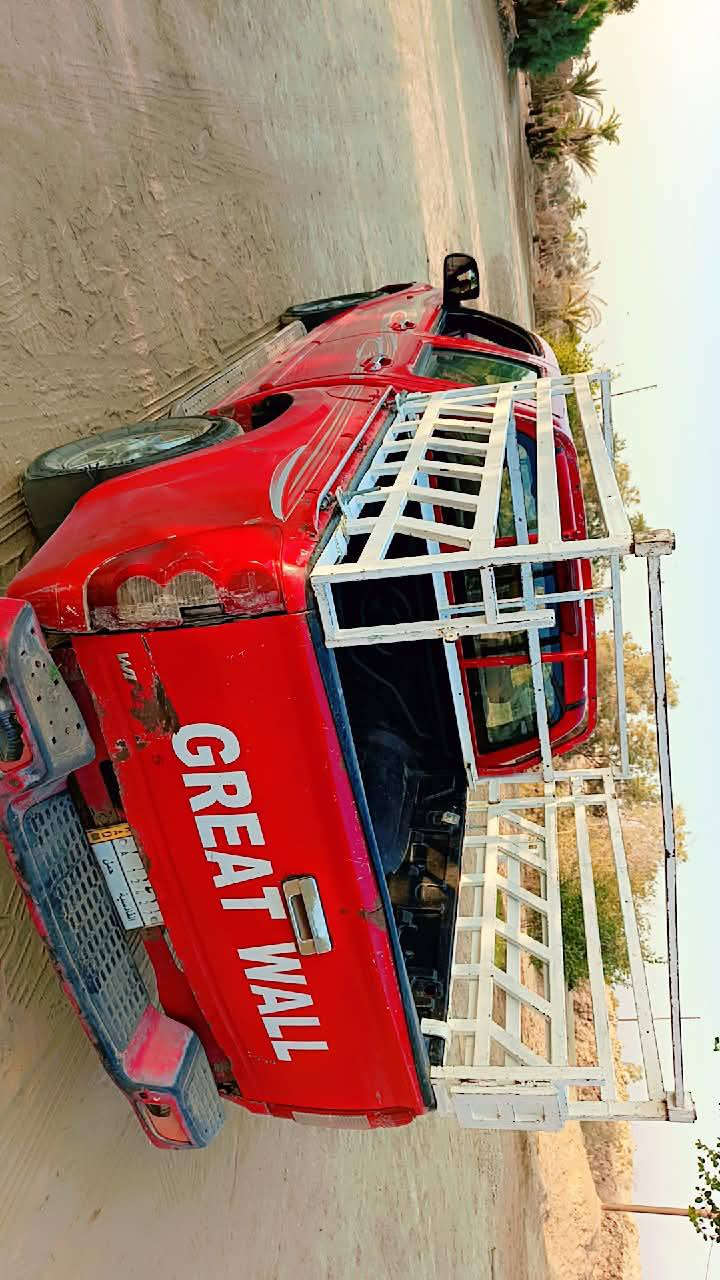 السلام عليكم للبيع كريت ويل موديل 2013مكفوله بسمي السنويه ال 29 رقم القادسيه  سياره مكفوله من الضربه  كهربائيات شغاله  محرك لا تبخير ولا تنقيص سياره فقط بيه خياسات السعر 65 وبيه مجال مكان الديوانيه قضاء الشافعيه
***********
