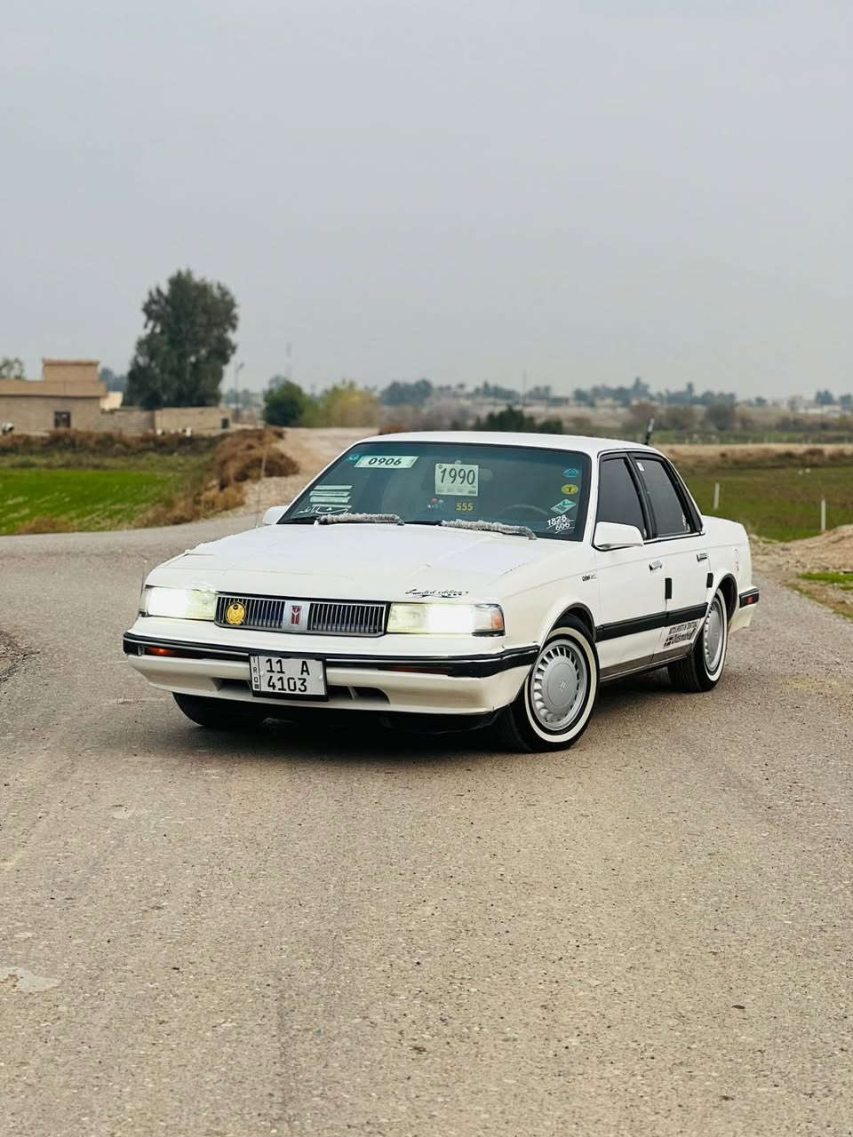 السلام عليكم
اولدز للبيع 
موديل 1990
رقم بغداد دولي مشروع وطني
كير محرك شرط 
صدر جديد 
تخم تاير جديد 
كهربايات كلها شغاله مابيها نقص 
السياره احلى من الصوره 
السعر 42 وبيها مجال شي قليل 
مكان السياره تكريت الاستفسار الاتصال ع الرقم***********
