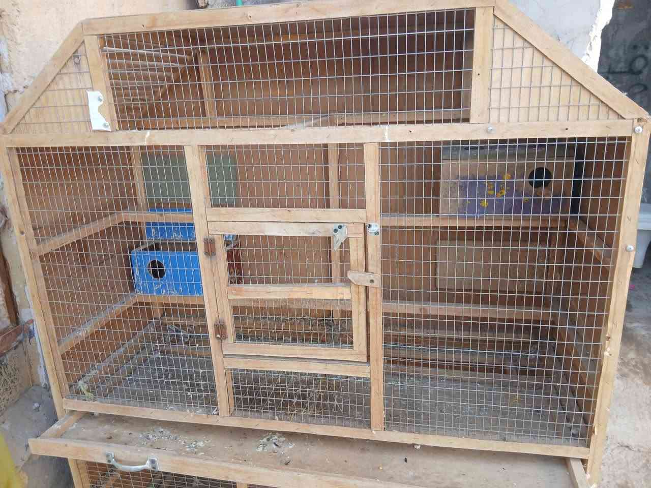 سلام عليكم قفص البيع طابقين لبيع السعر 85 وبيه مجال قليل ***********
