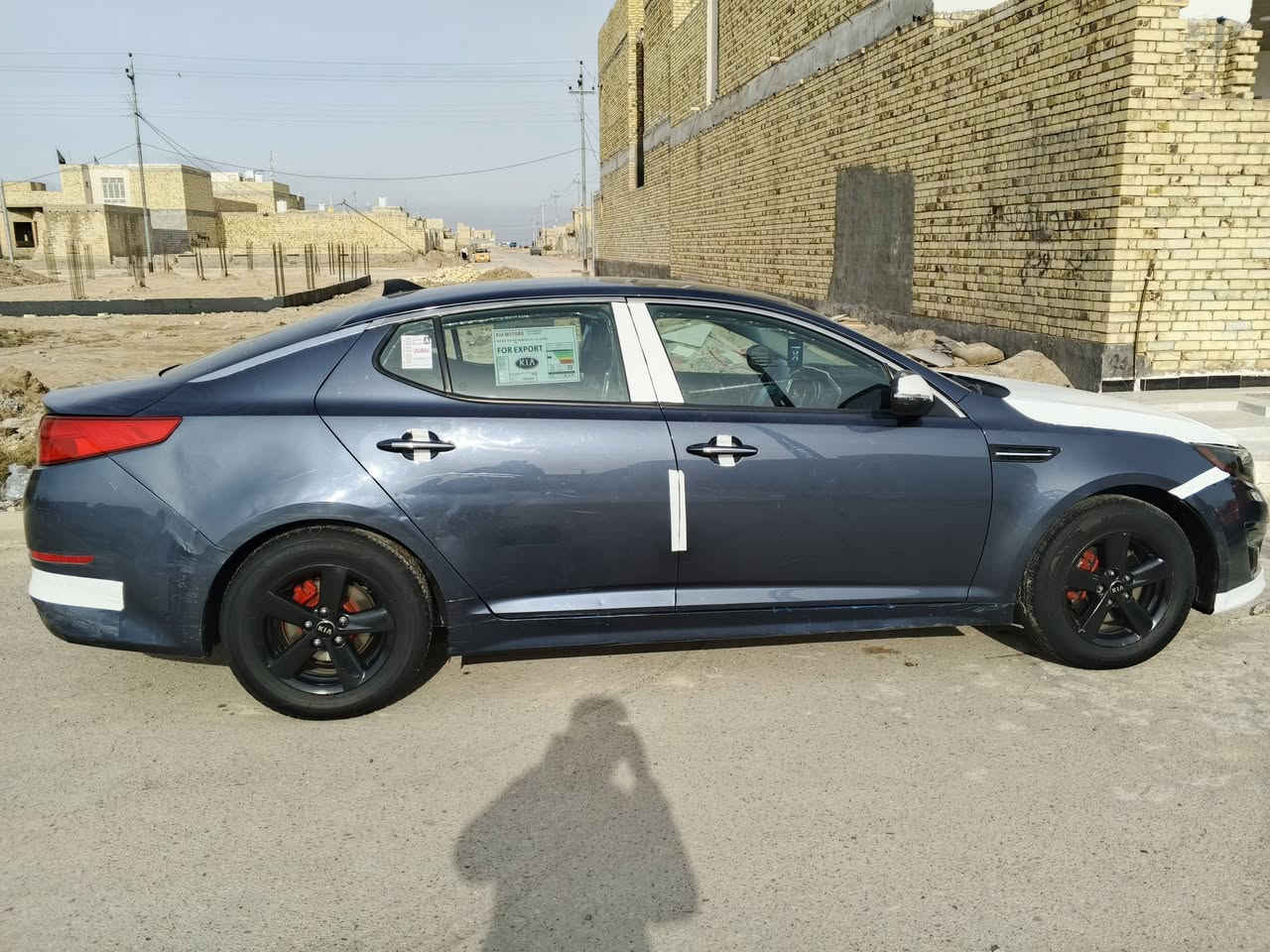 السلام عليكم. اوبتيما موديل 2015 امريكي بدون حادث فقط البنيد مصبوغ البقية مكفول بدون صبغ كفالة عامة جاهزة من كلشي تخم تاير جديد حدادية جديدة شاشة وكامرة مكينة جي دي اي 2400 كير AT جديد صار شهر مشدود بي وصل ضمان رقم ميسان راعيها في ميسان مكانها في ميسان نهاوند سنوية 2028 
السعر 110 وبيها مجال ***********
