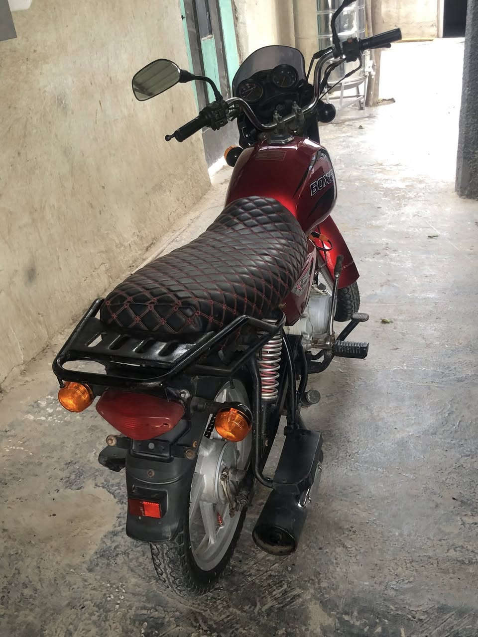 سلام عليكم دراجه بوكسر موديل ١٩ كفاله اوراق موجوده كله كامله مكينه خرسه متسمع له صوت مابيه اي نقص المكان ابو غريب رقم الهاتف ***********

