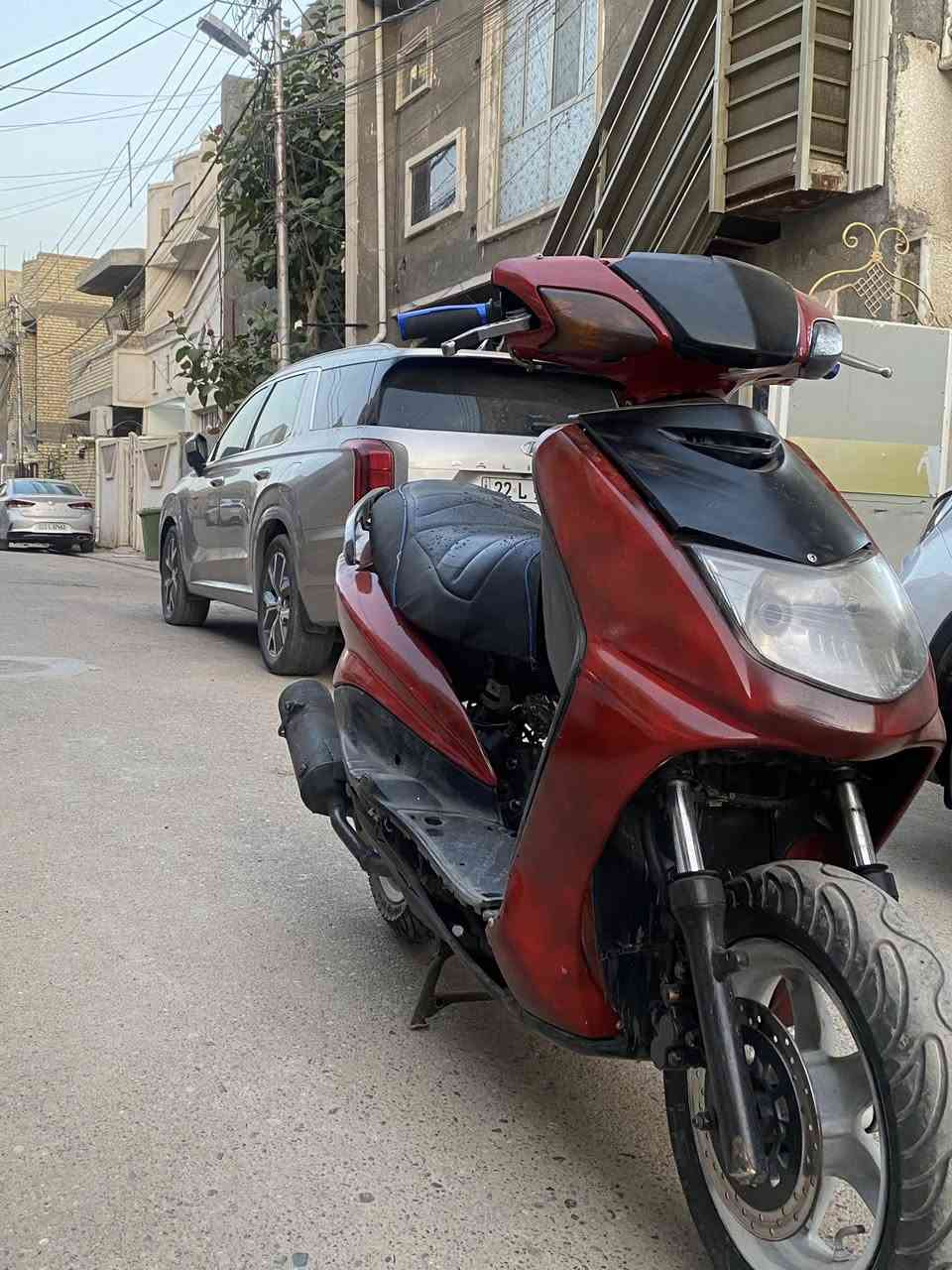 سكنس نثيه 140للبيع
سلام عليكم ..سكنس نثيه140 للبيع    كلجات رياضي , سلف رياضي,صالنصه رياضي , كابريتر قفاز , تايرات جدد كبارر ,فقط سلف دراجه طافيه ابيعها على طفيتها شغلته ادوس بانزين تطفه ماعرف شنو السبب وهسه مجاي تشتغل مكاني بغداد الشعب *********** واتساب اجاوب اسرع سعره ٣٥٠ بيه مجال ♥️. للعلم مزوده خارجي بوشته 58
