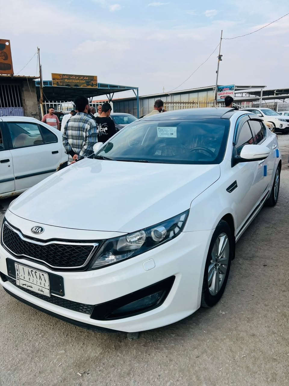 السلام عليكم
اوبتما ١١ خليجي فول مواصفات للاخير رقم بغداد  محرك ٢٠٠٠ السيارة كلش جديدة ونضيفة بيهة جاملغ خلفي فقط كلير ع الشرط بدون اي ضربة اوبارد اومعجون دكة جاكوج مابي سونارهة مرفق وياهة السعر ١٢٤ بيهة شي بسيط حق الجية مكان ديوانية ***********
