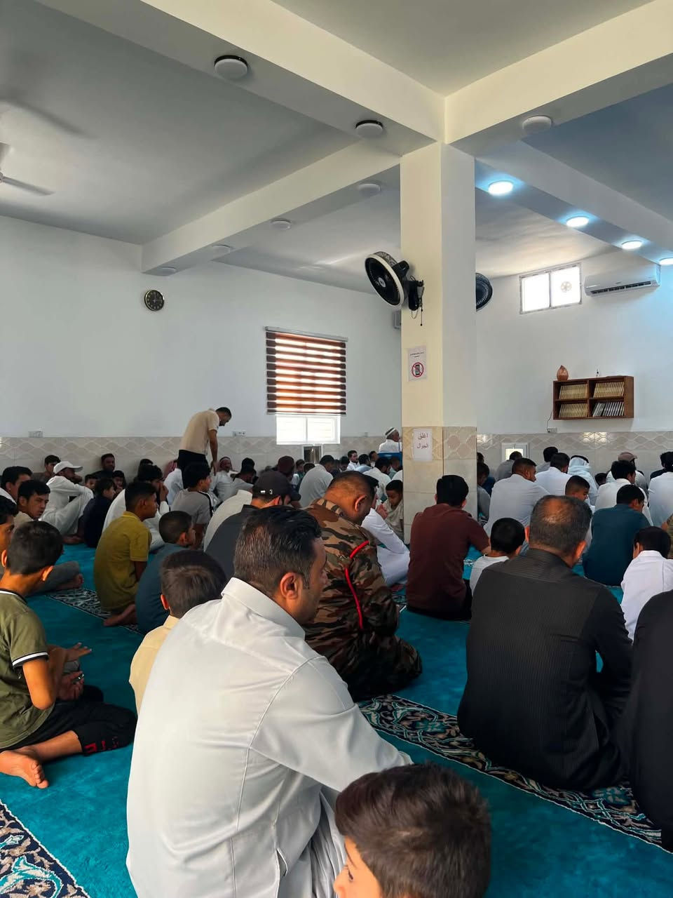السلام عليكم ورحمة الله وبركاته،
بحاجه توفير سِبالت (أجهزة تكييف) للمسجد هو من الصدقات الجارية العظيمة، خاصة في الأجواء الحارة، لما فيه من تيسير وتبريد على المصلين
 (وَمَا تُقَدِّمُوا لِأَنْفُسِكُمْ مِنْ خَيْرٍ تَجِدُوهُ عِنْدَ اللَّهِ هُوَ خَيْرًا وَأَعْظَمَ أَجْرًا) نود إحاطتكم علماً بأن [اسم الجامع قباء ] في [قريه  المالحه ] بحاجة إلى دعمكم وتبرعكم لتوفير أجهزة تكييف (سبالت) لتخفيف حرارة الصيف عن المصلين وتوفير أجواء إيمانية مريحة لهم أثناء أداء الصلوات والخطب. العدد المطلوب: [عدد السبالت المطلوبة، مثلاً: 4 سبالت] قال رسول الله ﷺ: (من بنى مسجداً يبتغي به وجه الله، بنى الله له مثله في الجنة)، وتأثيث المسجد وتوفير الراحة لعمّاره هو من تعظيم شعائر الله ومن الصدقات الجارية التي لا ينقطع أجرها. 

للتبرع أو الاستفسار، يرجى التواصل مع إدارة الجامع:

رقم الهاتف :*********** 

رقم الهاتف :*********** 

موقع لجامع: [قريه المالحه)

جعلها الله في ميزان حسناتكم، وتقبل منكم ومنا صالح الأعمال.
