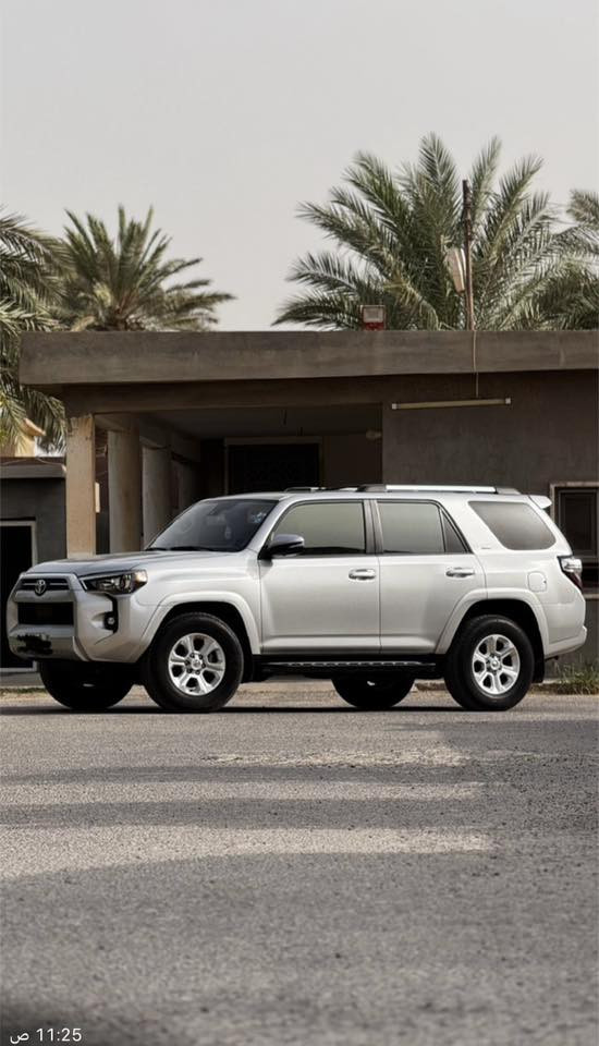‏TOYOTA  4RUNNERمكلف بالنشر
موديل 2023
~ محرك 6 سلندر  / V6 
~ فئة SR5 
~ بصمة  
~ فتحة سقف 
~ تو ويل 
~ شاشة كبير  
~ كاميرة خلفي 
~ داخل أسود 
~ رادار جميع الجوانب امامي خلفي 
~ كشن أمامي كهربائية 
~ كشن جلد هيتر
~ (  7 ) سبعة  راكب 
سنويه لل 2030 ب اسمي تحويل ثاني يوم 
بدون دواخل 
ايرباك راجع سستم 
مكان السياره تكريت / العلم 
للاستفسار : ***********
