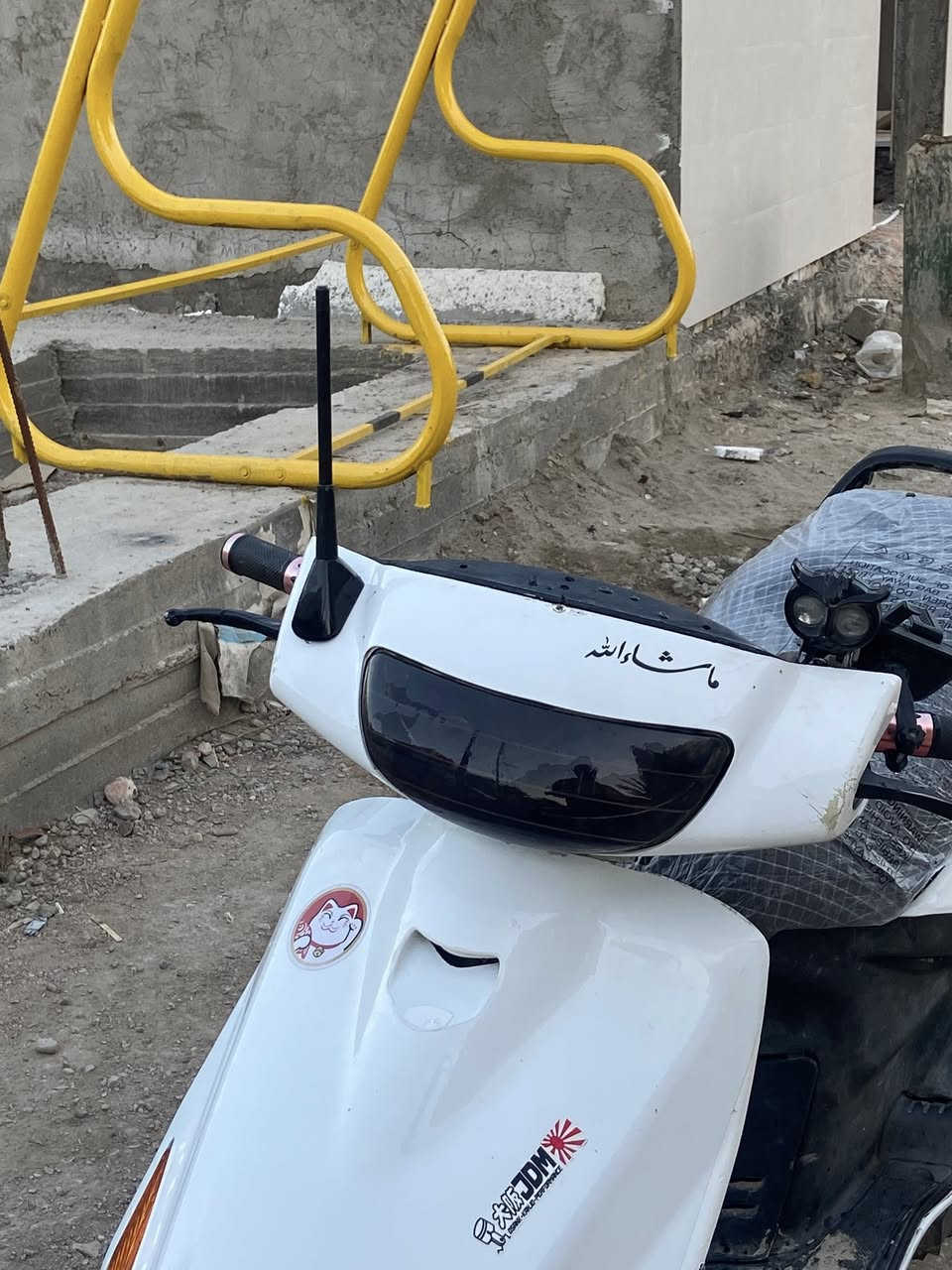 السلام عليكم
فراشه نثيه  سرعه 140 
هندر سلف شغال عوزه فقط باتري 
هورنات سيدان ملكه 
اناره كله شغاله  عداد سرعه شغال 
الدراجه حلوه مكينه تخبل ناعمه 
كفراته نضيفه مابيهن كسر 
تايرات جدد
الدراجه جديده  فقط عوزه باتري 
فقط مفتوحه ولفات
السعر 320 وبيه مجال قليل
***********
العنوان بابل  ناحيه الطليعه
