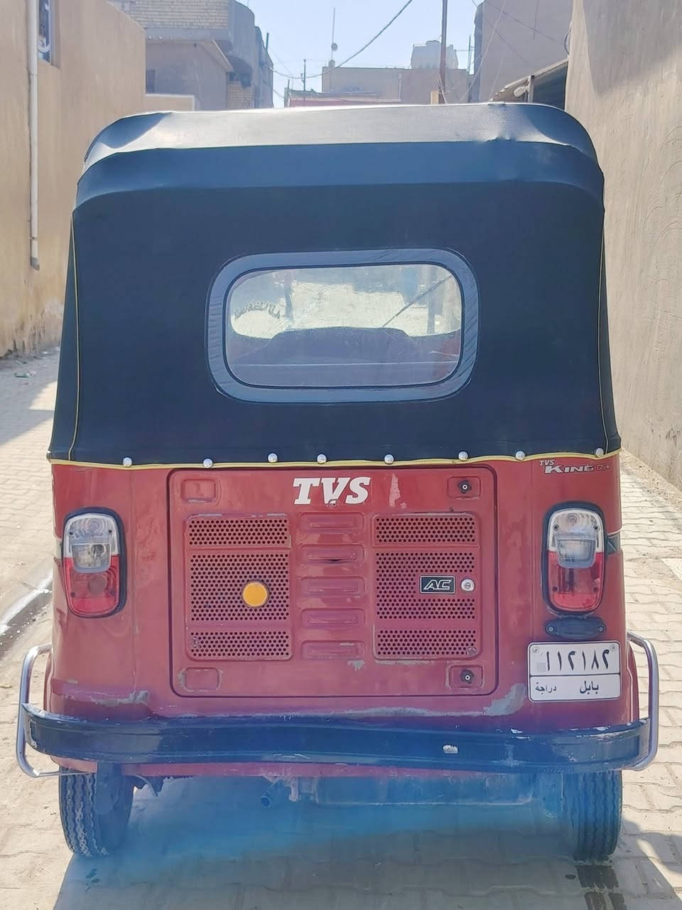 سلام عليكم ورحمة الله وبركاتة 
تكتك تي في أس موديل 22 مكفوله ماعده جرد قليل بل گصه تحويل ثاني يوم رقم بابل محرك مكفول كفاله عامه
السعر 7/000/000وبيها مجال بسيط 
الأستفسار ***********
