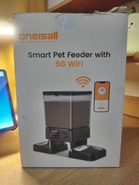 موزع طعام قطط • أوتوماتيكي • ستانلس ستيل