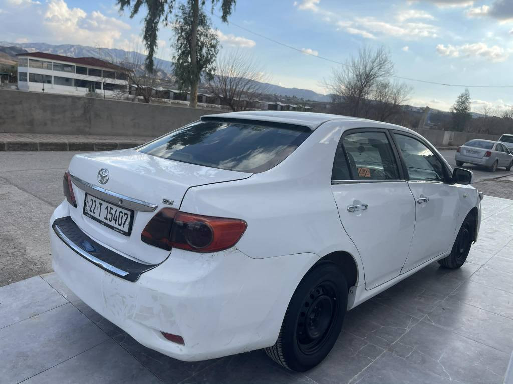 کرۆلا 2009 
گیڕو و مەکینە بەشەرت مەکینە گەورە 18
سبوخ عامە پیشی لای سەکن دەعمی پیوەیە چوار ویل و تایەیی نوئ کارەبایی و هەموو گیانی بەشەرت سەنەوی تا 2030 نویە تەحویل و بەناوکردن بەشەرت *********** كويسينجاك, أربيل
